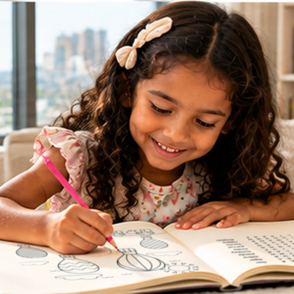 Busy Book for Kids Ages 6–10+ , Coloring Book.